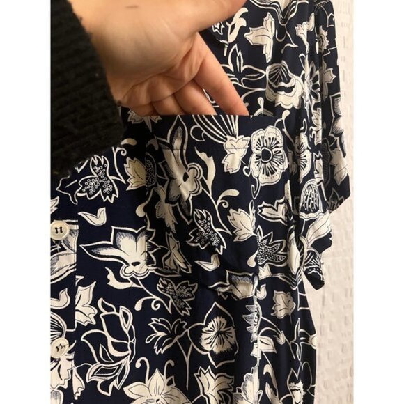 Vintage Neiman Marcus Abs Floral Hawaiian all over graphic plant print Size M - Picture 6 of 6
